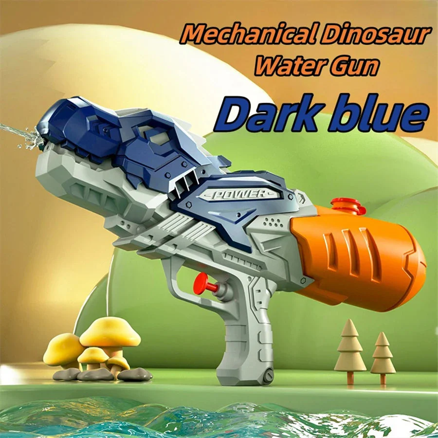 Kids Water Toy | 2-in-1 Sprinkler & Blaster | Dinosaur, Duck & Shark Designs | Garden, Pool & Beach - Image 7