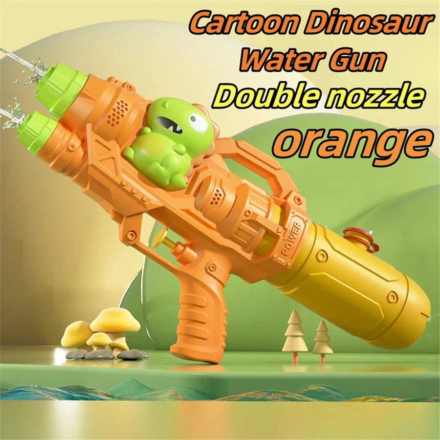 Kids Water Toy | 2-in-1 Sprinkler & Blaster | Dinosaur, Duck & Shark Designs | Garden, Pool & Beach - Image 8