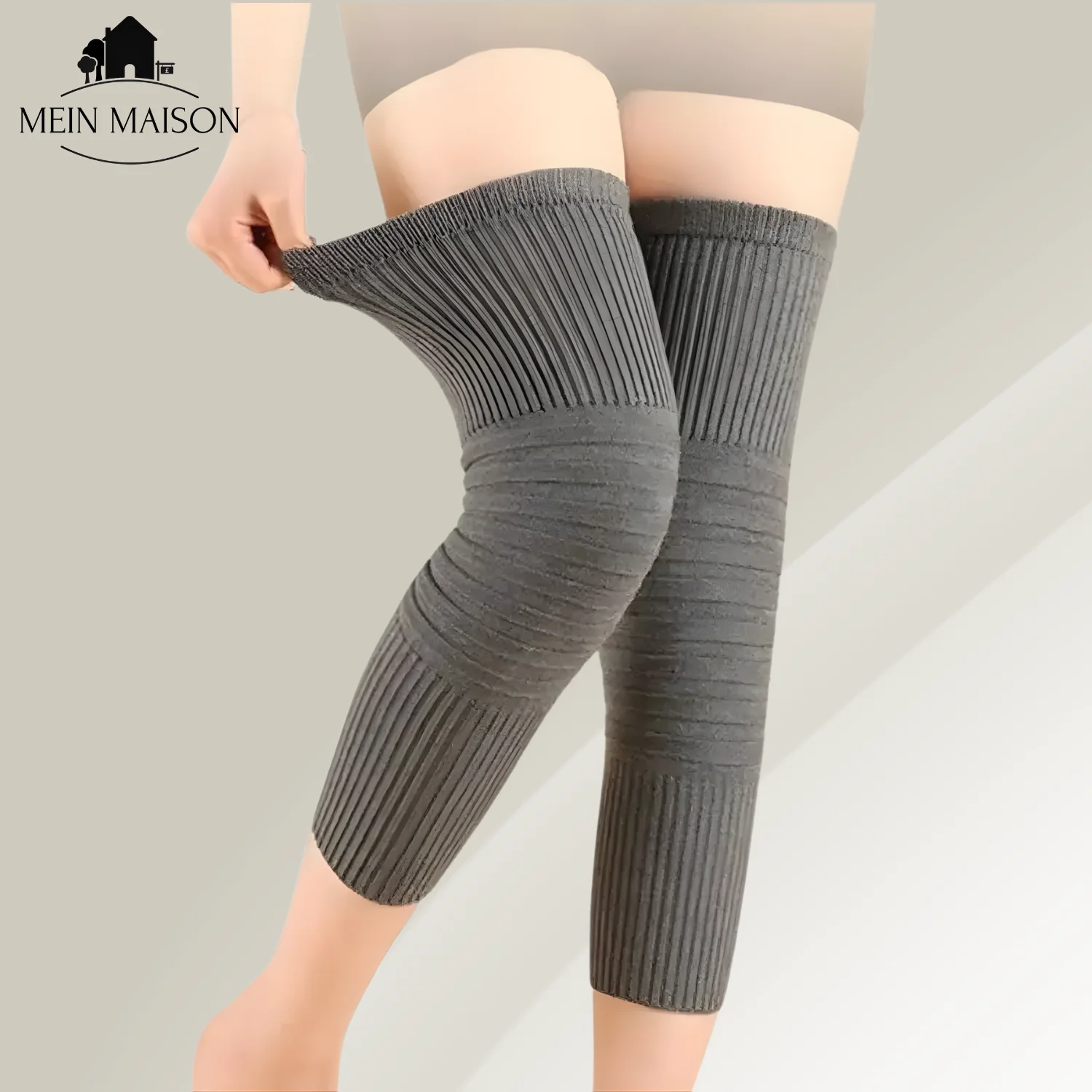 Knee Warmers | Soft Stretch Knit, Breathable | Comfortable Fit for Sports & Everyday Wear