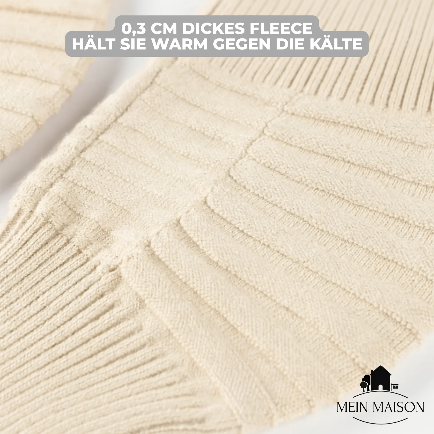 Knee Warmers | Soft Stretch Knit, Breathable | Comfortable Fit for Sports & Everyday Wear - Image 3