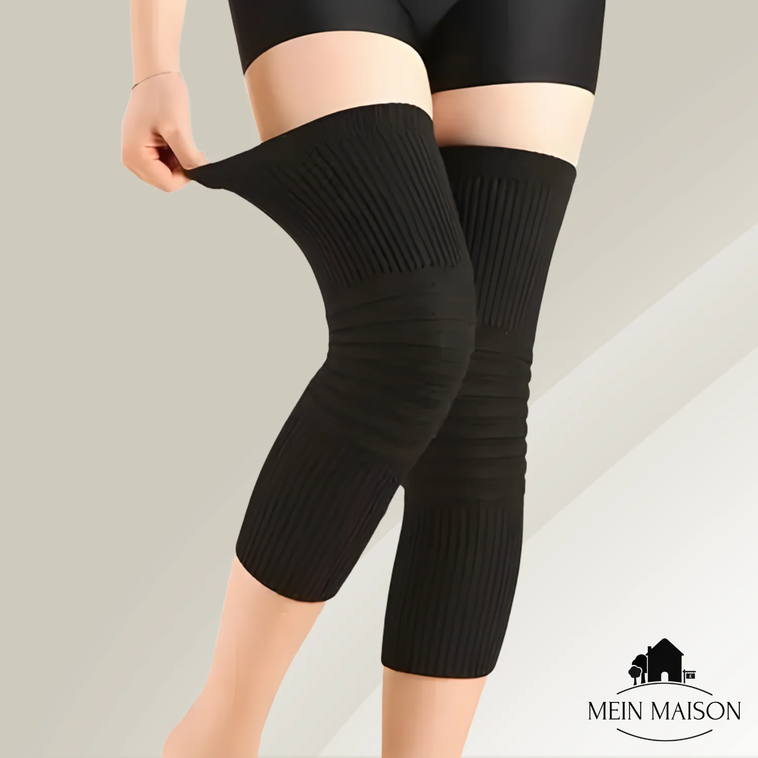 Knee Warmers | Soft Stretch Knit, Breathable | Comfortable Fit for Sports & Everyday Wear - Image 4