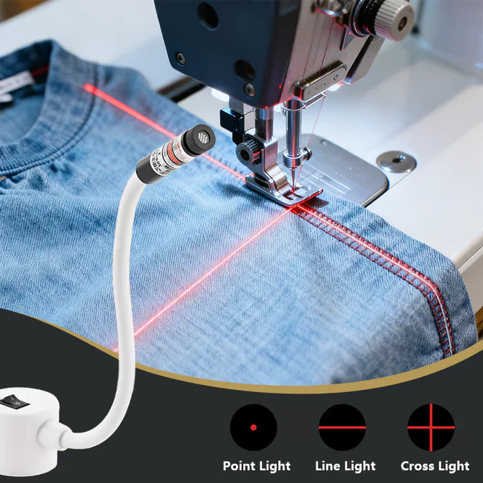 LaserThread - Perfectly straight stitches every time without traces