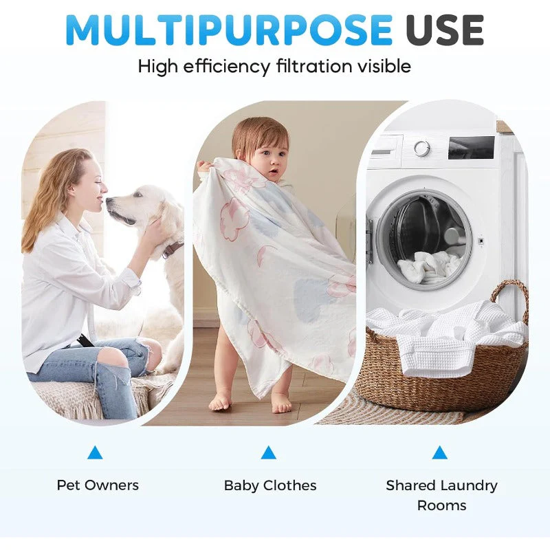 4+4 FREE | LaundryGuard – Instantly removes 80% of lint and pet hair with every wash - Image 4
