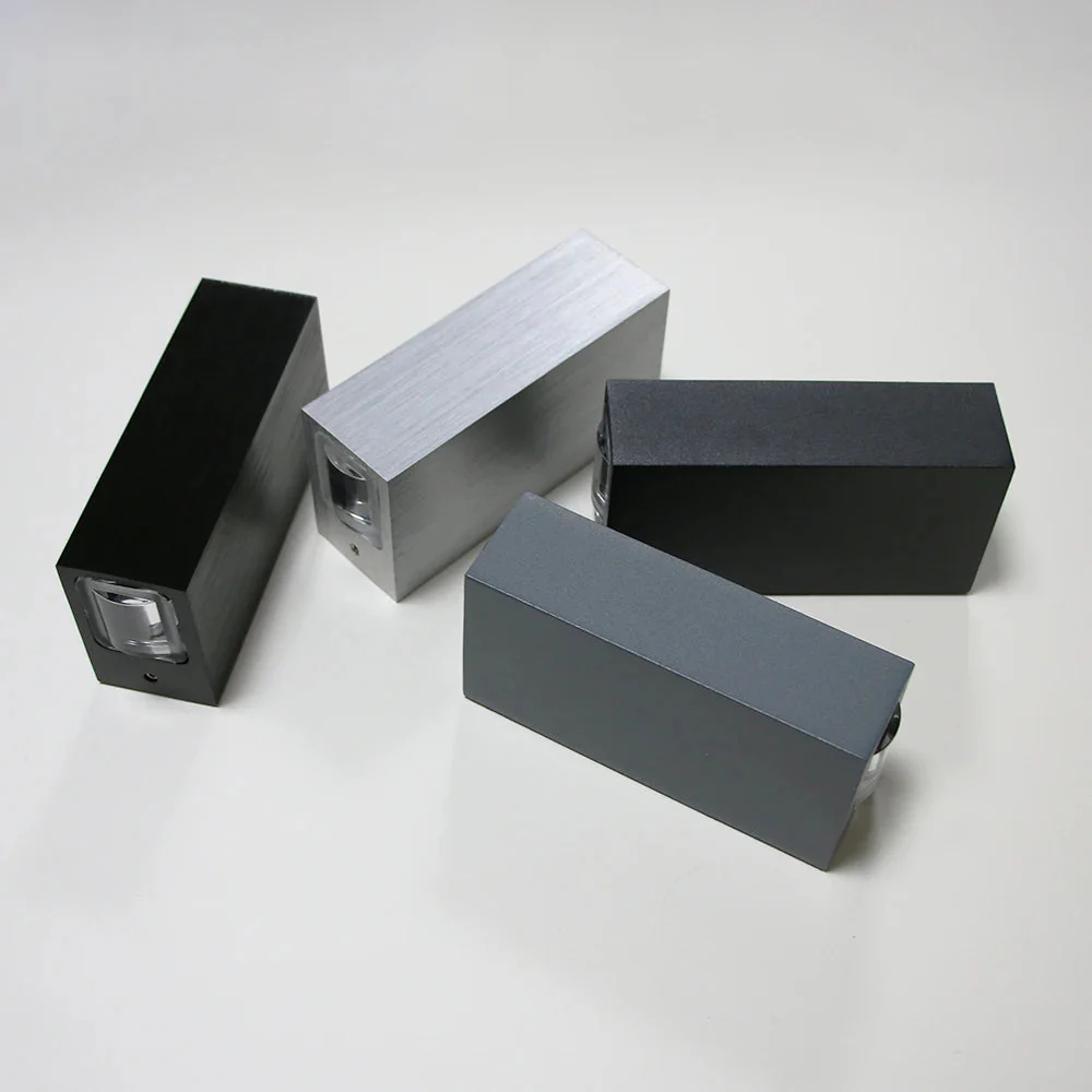 LED Außenwandleuchte | Energieeffiziente COB-LED | Aluminiumgehäuse | Für Garten & Terrasse