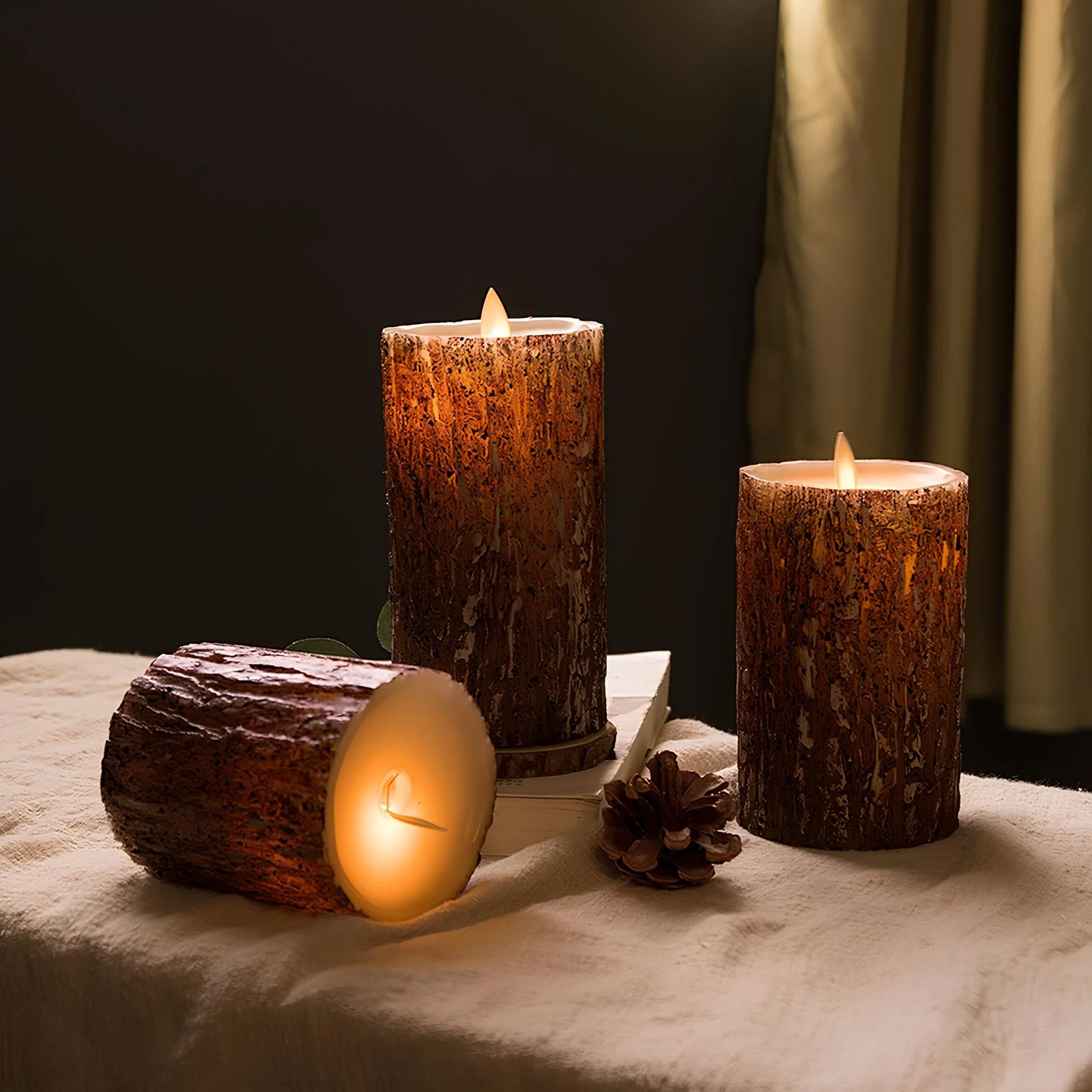LED Candles | Realistic Flicker & Real Wax Effect | Battery-Powered & Energy-Saving - Image 4