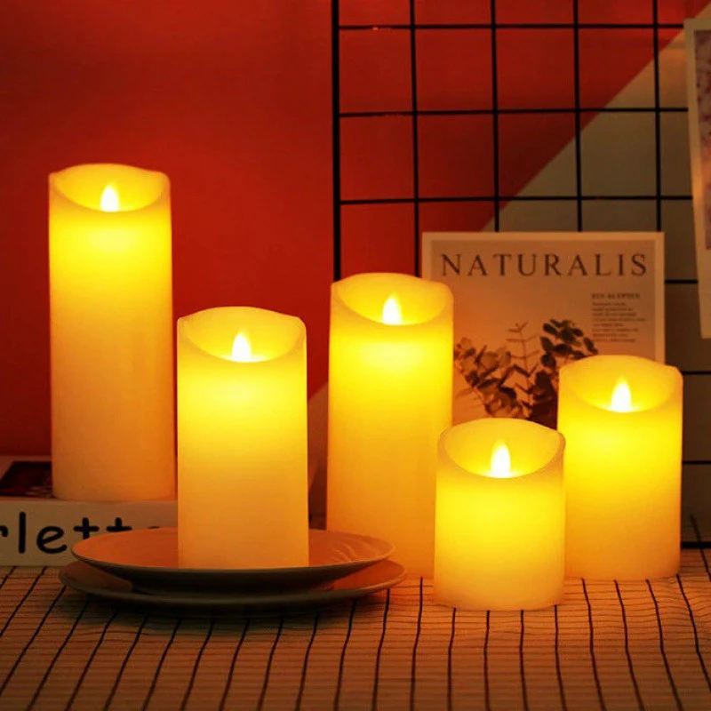 LED Candles | Realistic Flicker & Real Wax Effect | Battery-Powered & Energy-Saving - Image 5