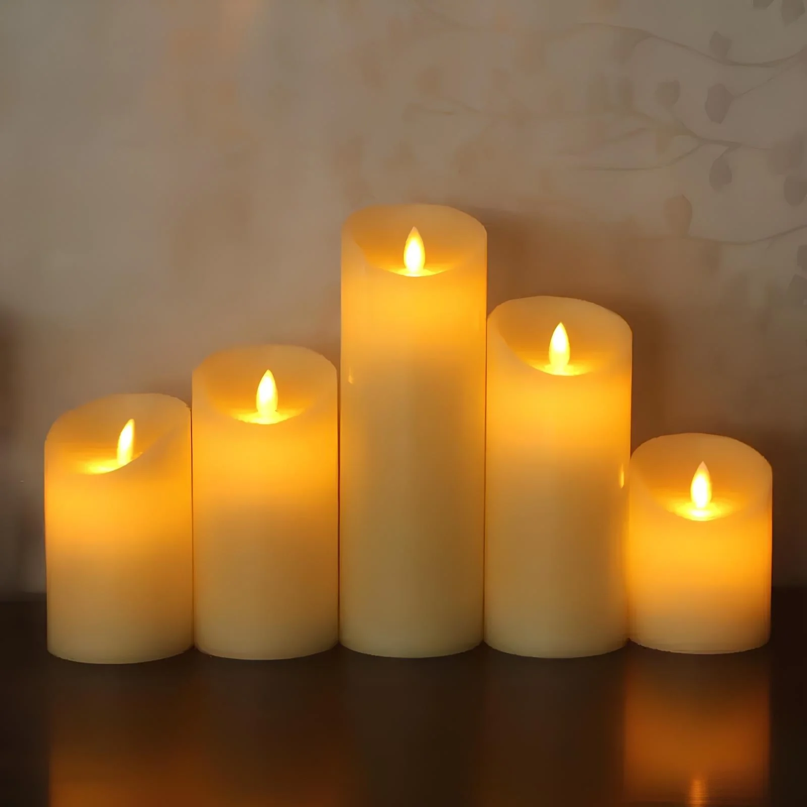 LED Candles | Realistic Flicker & Real Wax Effect | Battery-Powered & Energy-Saving - Image 9