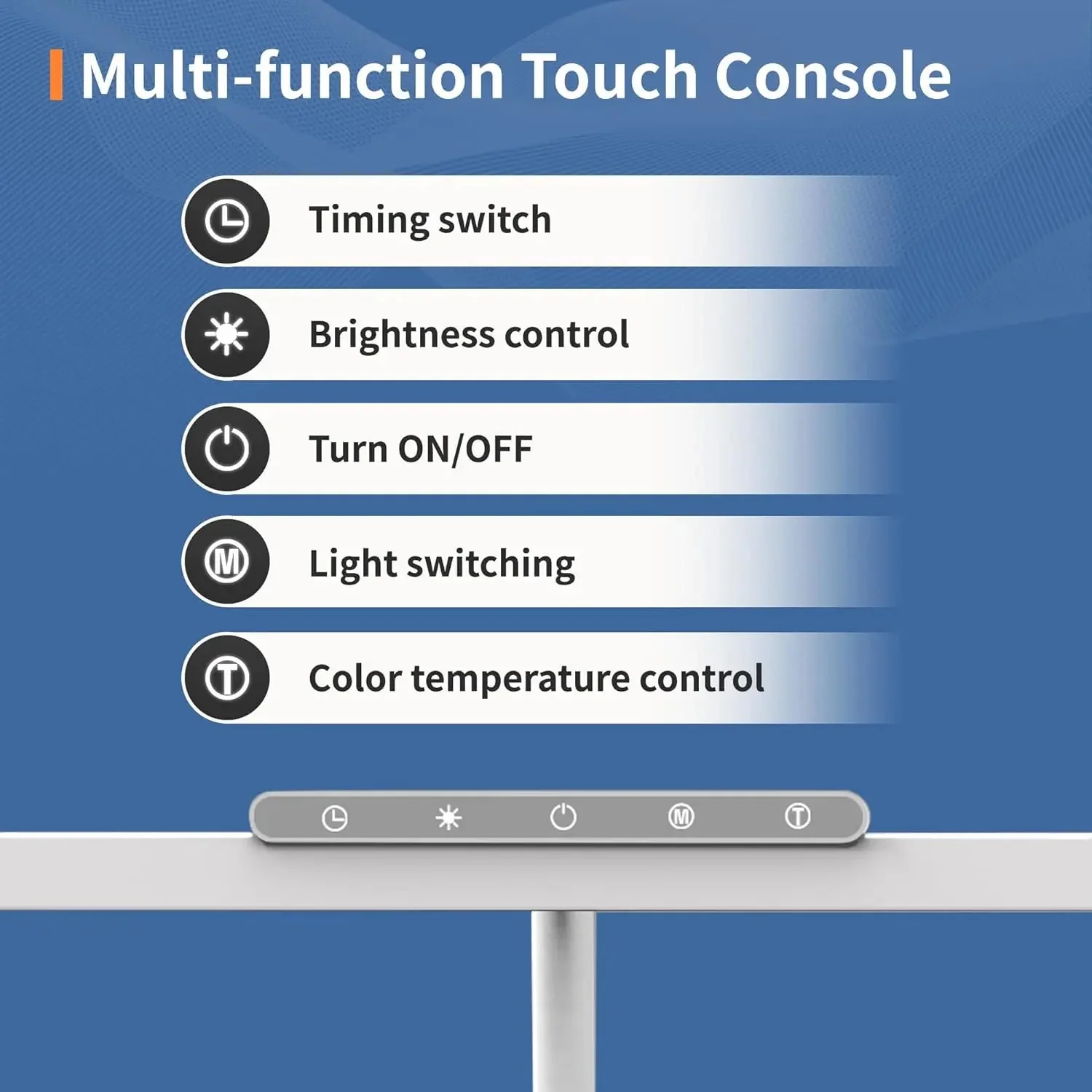 LED Desk Lamp | Extra-Wide Light Field | Stepless Dimming & Adjustable Color Temperature - Image 4