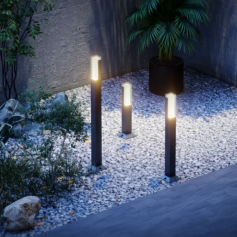 LED Garden Light | Weatherproof Modern Design | Aluminum & Acrylic | 30 cm - Image 2