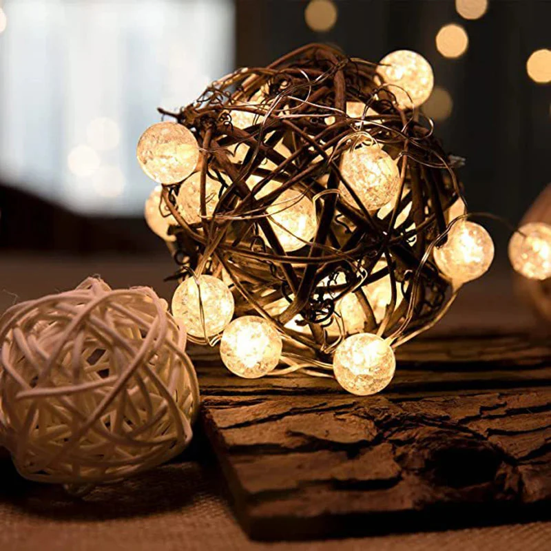 LED Lichterkette | Warmweißes Leuchten | Batteriebetrieben | 3 Lichtmodi - Image 3