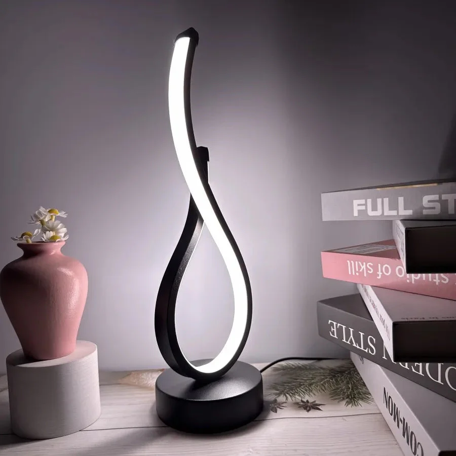 LED Table Lamp | Dimmable & 3 Light Colors | USB Rechargeable | Long Battery Life - Image 3