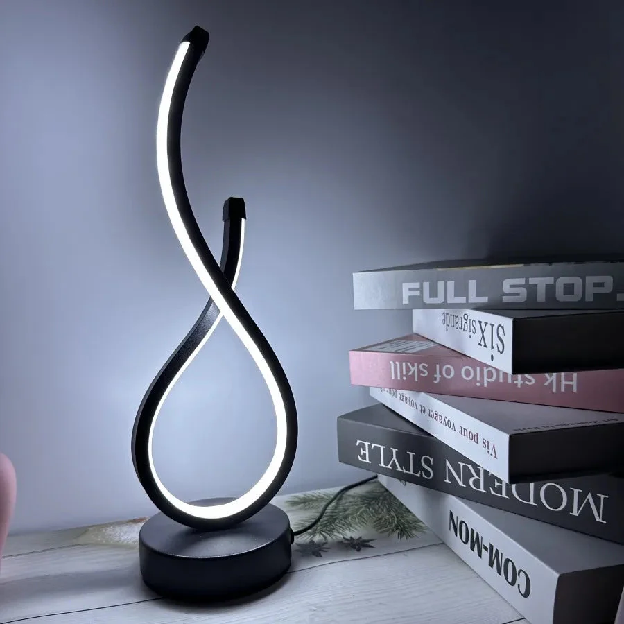 LED Table Lamp | Dimmable & 3 Light Colors | USB Rechargeable | Long Battery Life - Image 4