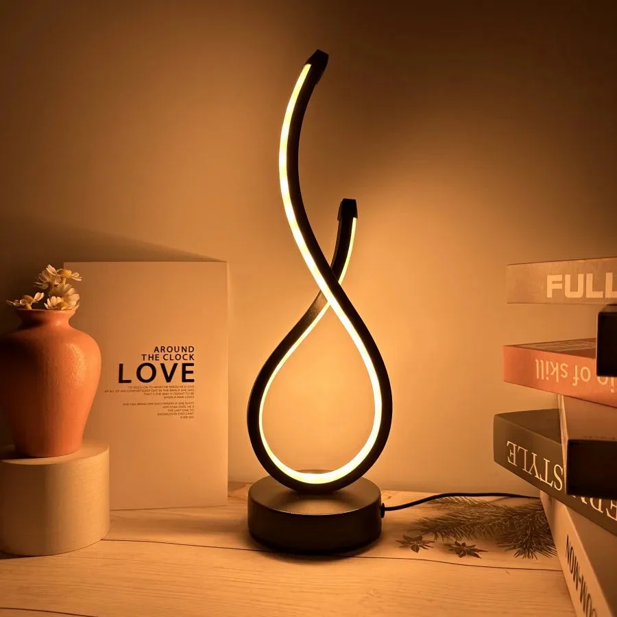 LED Table Lamp | Dimmable & 3 Light Colors | USB Rechargeable | Long Battery Life - Image 6