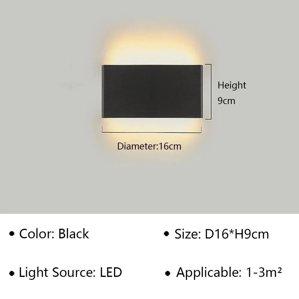 LED Wall Light | Minimalist Modern Design | Aluminum & Acrylic Construction | Energy-Efficient - Image 8