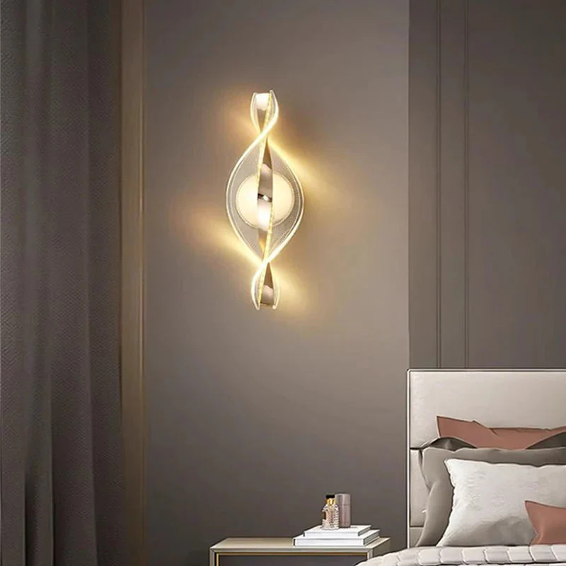LED-Wandleuchte | Skandinavisches Modernes Design | Dreifarbige Beleuchtung | Metall & Acryl - Image 3