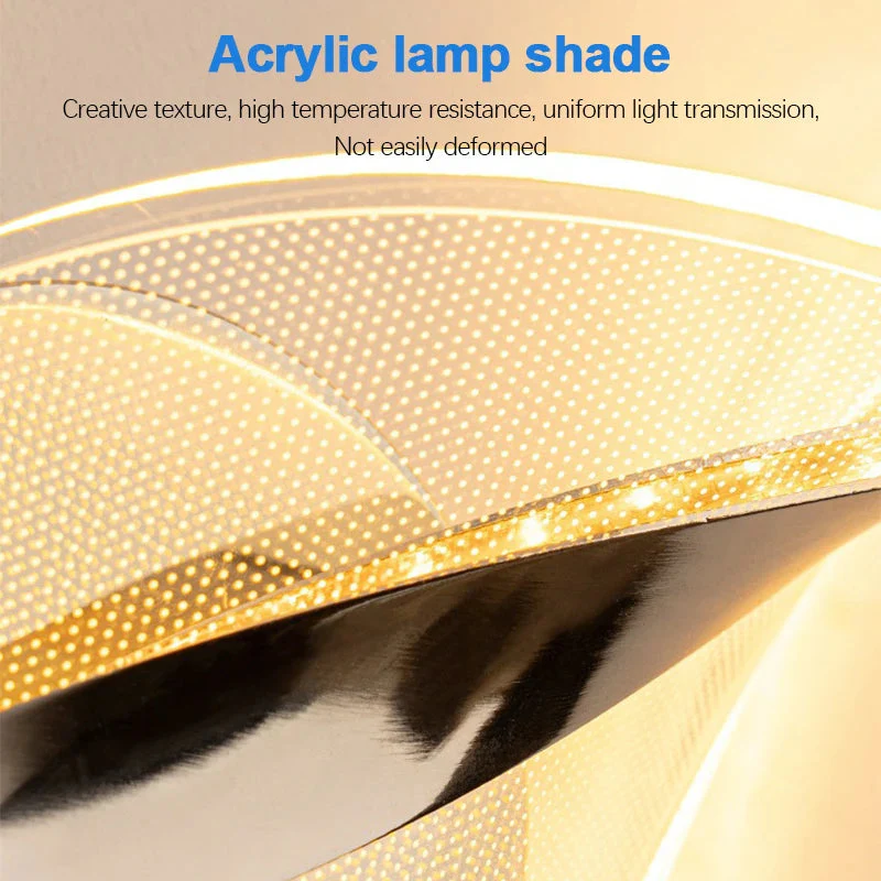LED-Wandleuchte | Skandinavisches Modernes Design | Dreifarbige Beleuchtung | Metall & Acryl - Image 6