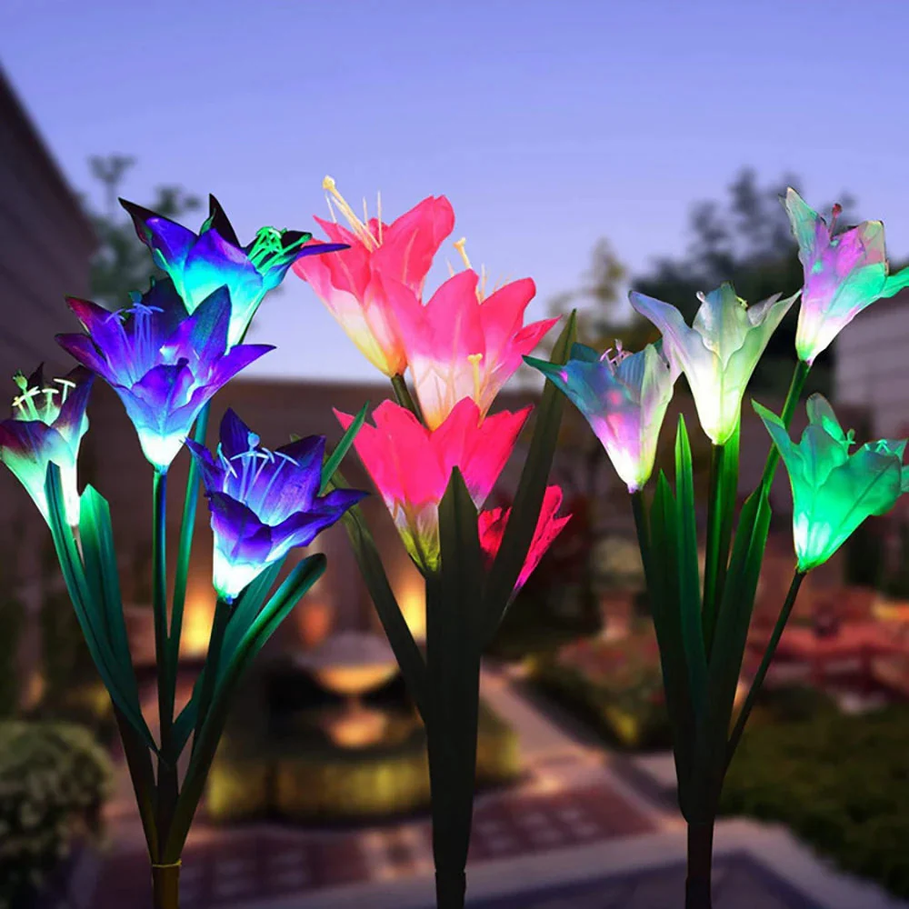 LilyFlair – Effortless, Solar-Powered, Colorful Garden Shine - Image 2