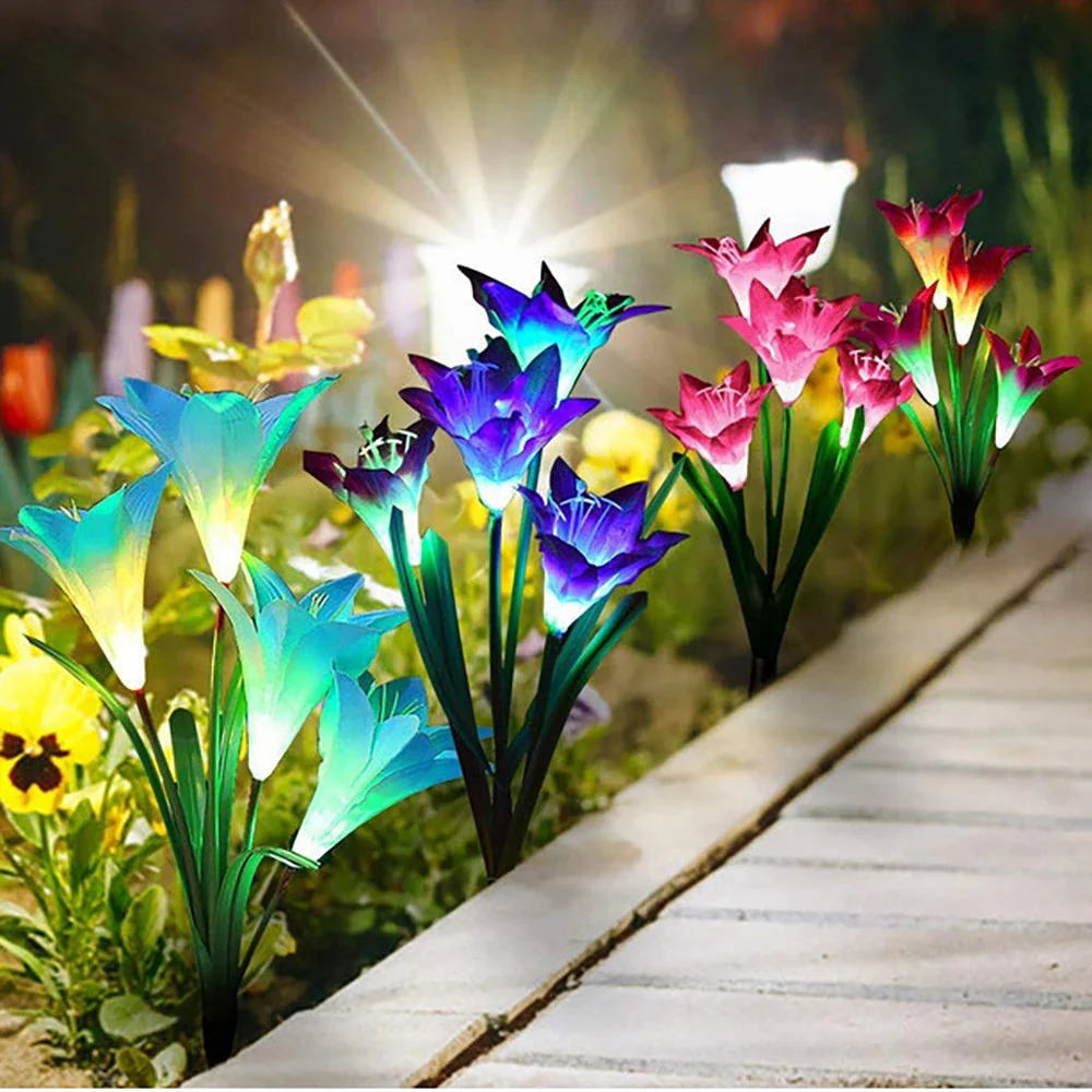 LilyFlair – Effortless, Solar-Powered, Colorful Garden Shine - Image 3
