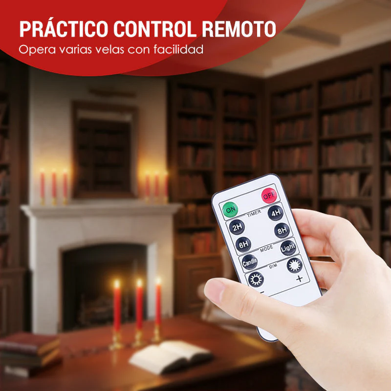 LuxFlame – Safe, Realistic Candlelight Atmosphere with Remote Control - Image 2
