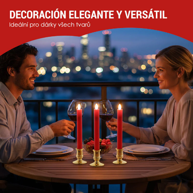 LuxFlame – Safe, Realistic Candlelight Atmosphere with Remote Control - Image 3