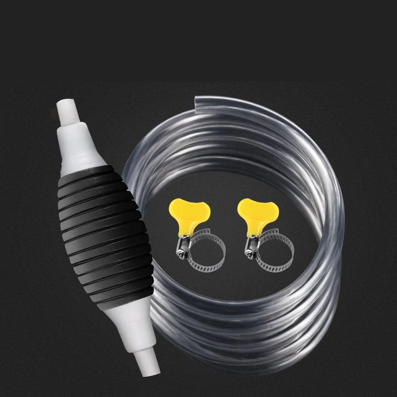 Manual Siphon Pump | Hand-Operated Quick Transfer | Suction Bulb & 2m Hose - Image 3