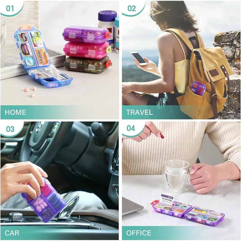 MediFlex – Never Forget Medications on the Go, Organized and Waterproof - Image 3