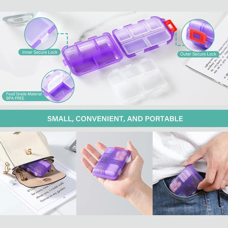MediFlex – Never Forget Medications on the Go, Organized and Waterproof - Image 5