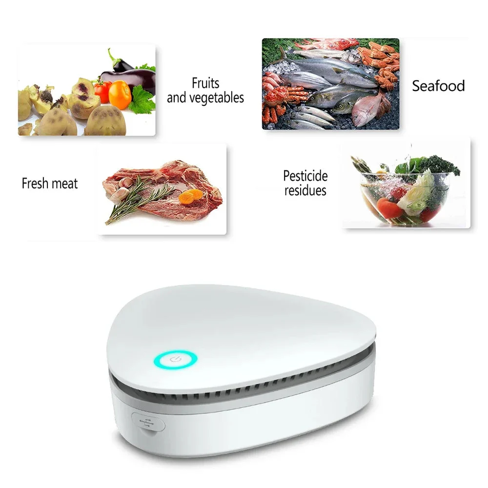 Mini Ozone Purifier | USB Rechargeable | Sterilizer & Odor Removal | Fridge, Car & Closet - Image 2