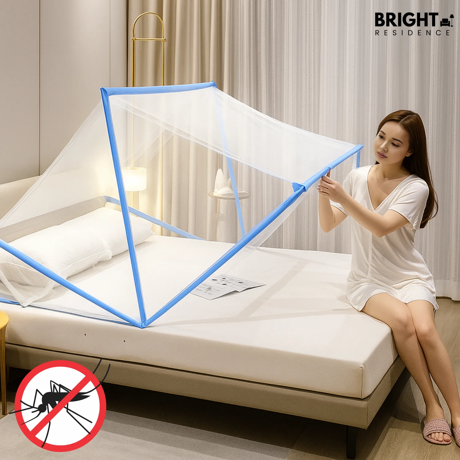 MosquiDome – Instant Mosquito Protection with a Simple Unfold!