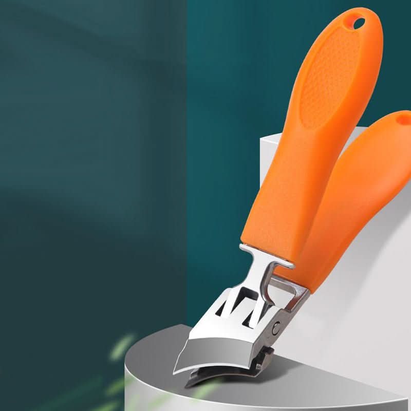 Nail Clipper | 0.59 in Extra-Wide Opening | Stainless Steel Blades | Anti-Splash Guard