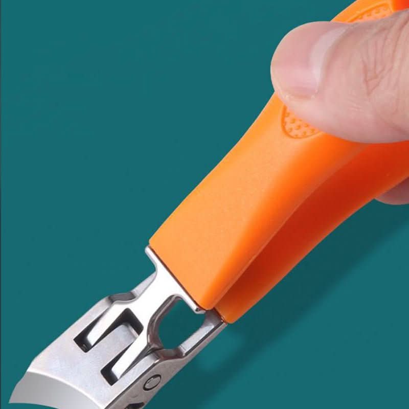 Nail Clipper | 0.59 in Extra-Wide Opening | Stainless Steel Blades | Anti-Splash Guard - Image 2