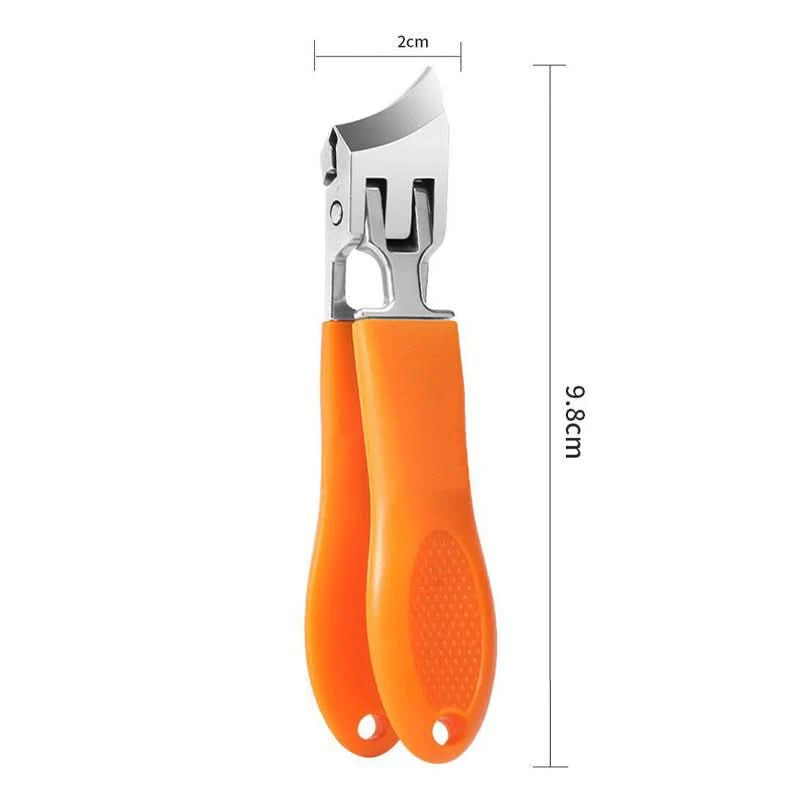 Nail Clipper | 0.59 in Extra-Wide Opening | Stainless Steel Blades | Anti-Splash Guard - Image 6