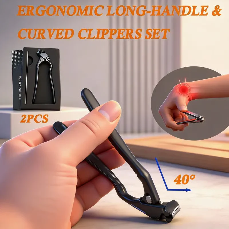 NailSwift - Effortlessly, Painlessly, and Cleanly Trim Thick Nails - Image 2