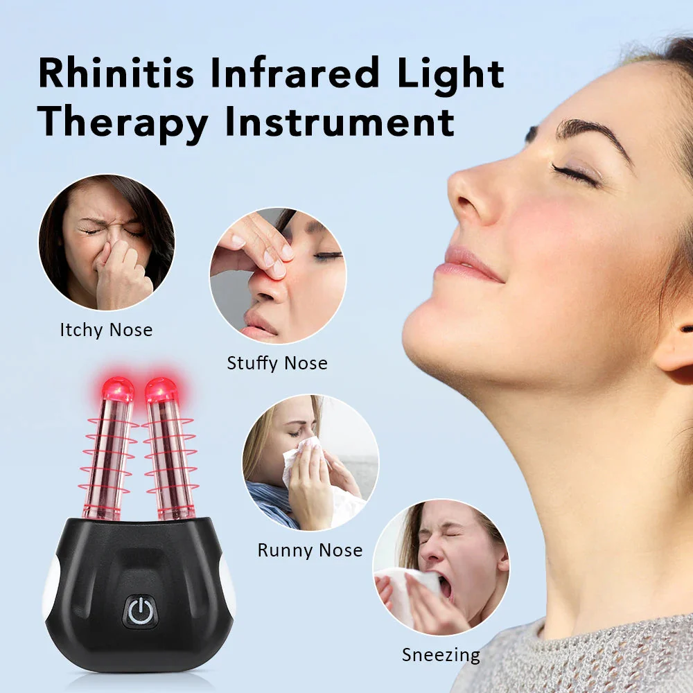 Nasal Red-Light Therapy Device | Targeted Phototherapy | Magnetic Charging | UVC Disinfection - Image 2