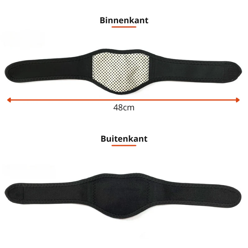 Neck Pain Relief Band | Self-Heating | Tourmaline & Magnets | Improved Circulation - Image 6