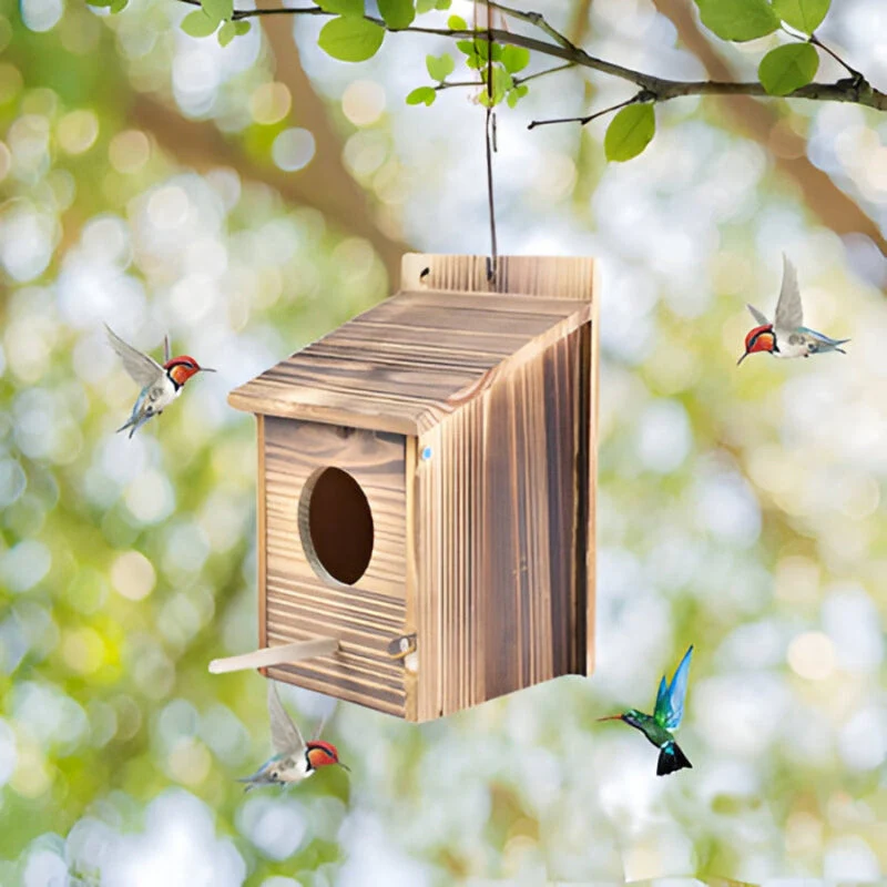 NestNest – Cozy Natural Birdhouse Anywhere Instantly - Image 2