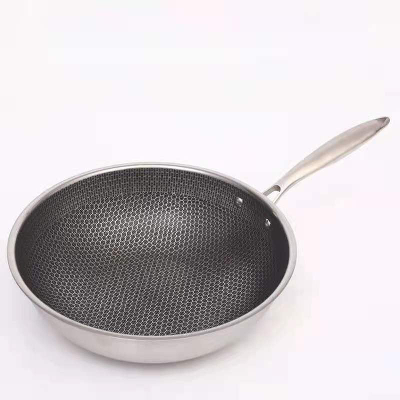Non-Stick Frying Pan | Honeycomb Stainless Steel | Induction Compatible | Scratch-Resistant - Image 7