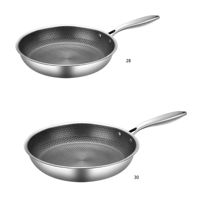 Non-Stick Frying Pan | Honeycomb Stainless Steel | Induction Compatible | Scratch-Resistant - Image 8