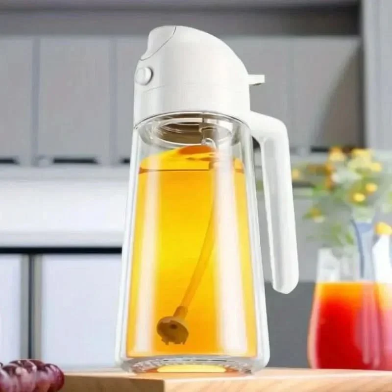 Oil Sprayer & Pourer | 2-in-1 Spray & Pour Design | BPA-Free Glass Bottle, 20.3 fl oz - Image 14