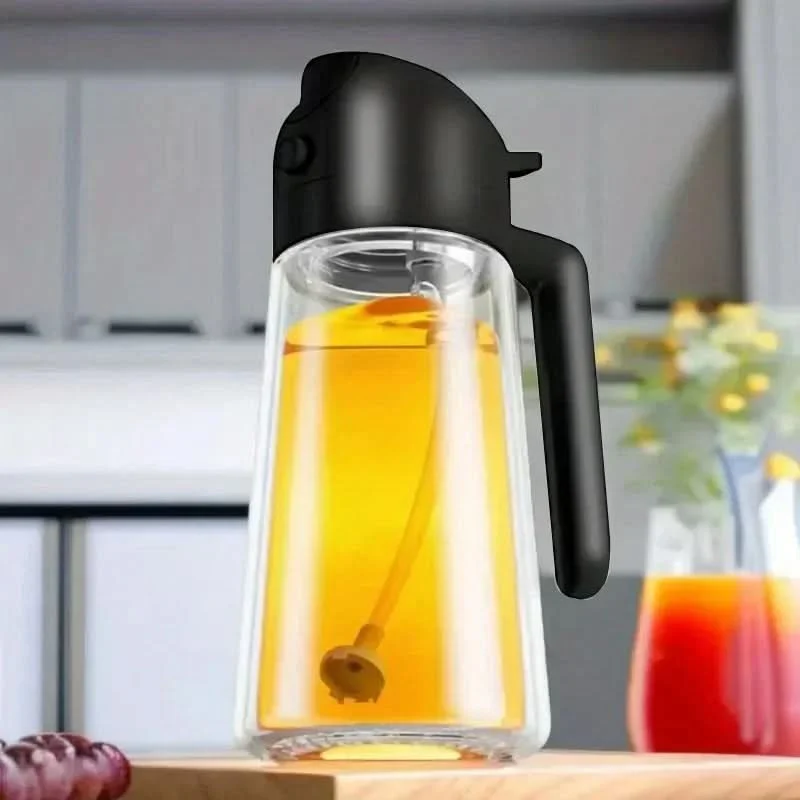 Oil Sprayer & Pourer | 2-in-1 Spray & Pour Design | BPA-Free Glass Bottle, 20.3 fl oz - Image 15