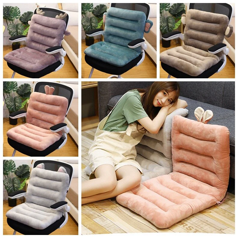 Orthopedic Seat Cushion | Ergonomic Pressure Relief | Plush Cotton Cover & Non-Slip Bottom - Image 2