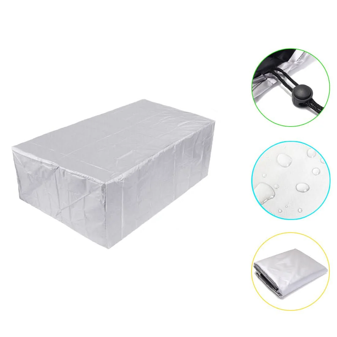 Outdoor Furniture Cover | All-Weather Protection | Water-Repellent Polyester | 80x80x80 cm - Image 12