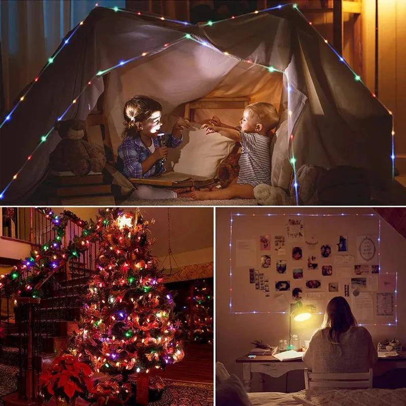 Outdoor Solar LED String Lights | Weatherproof | 8 Lighting Modes - Image 4