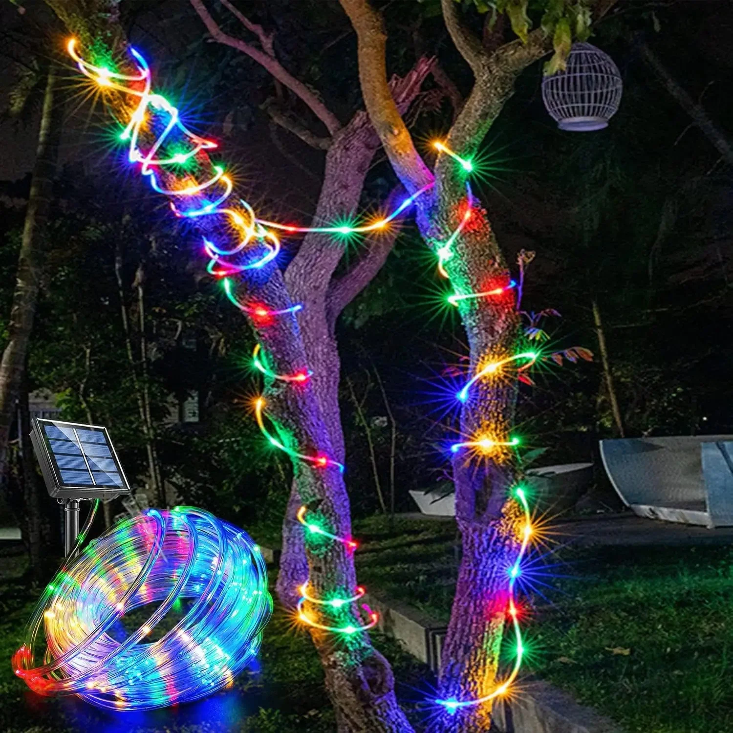 Outdoor Solar LED String Lights | Weatherproof | 8 Lighting Modes - Image 5