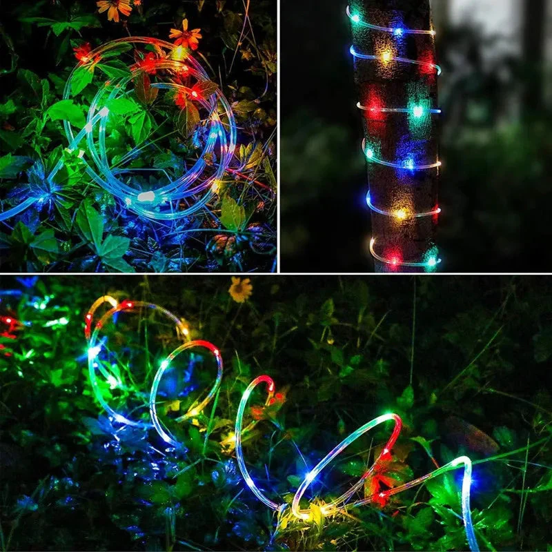 Outdoor Solar LED String Lights | Weatherproof | 8 Lighting Modes - Image 6