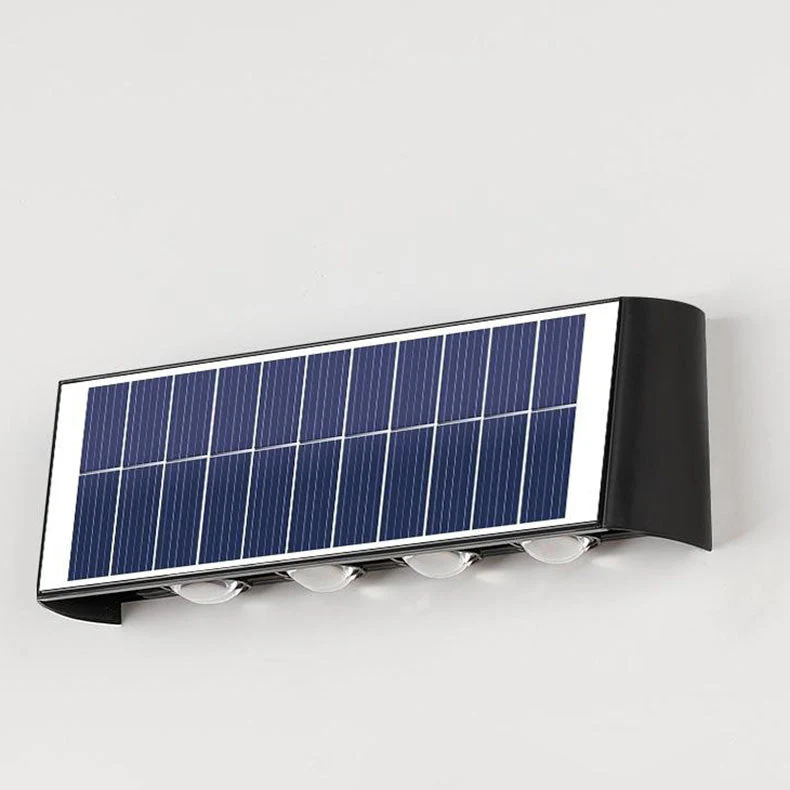 Outdoor Solar Wall Light | Rectangular Sleek Design | Solar LED, Waterproof | Warm/White/RGB - Image 12
