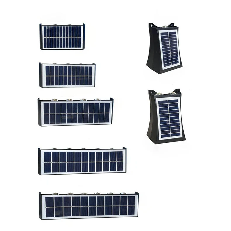 Outdoor Solar Wall Light | Rectangular Sleek Design | Solar LED, Waterproof | Warm/White/RGB - Image 17