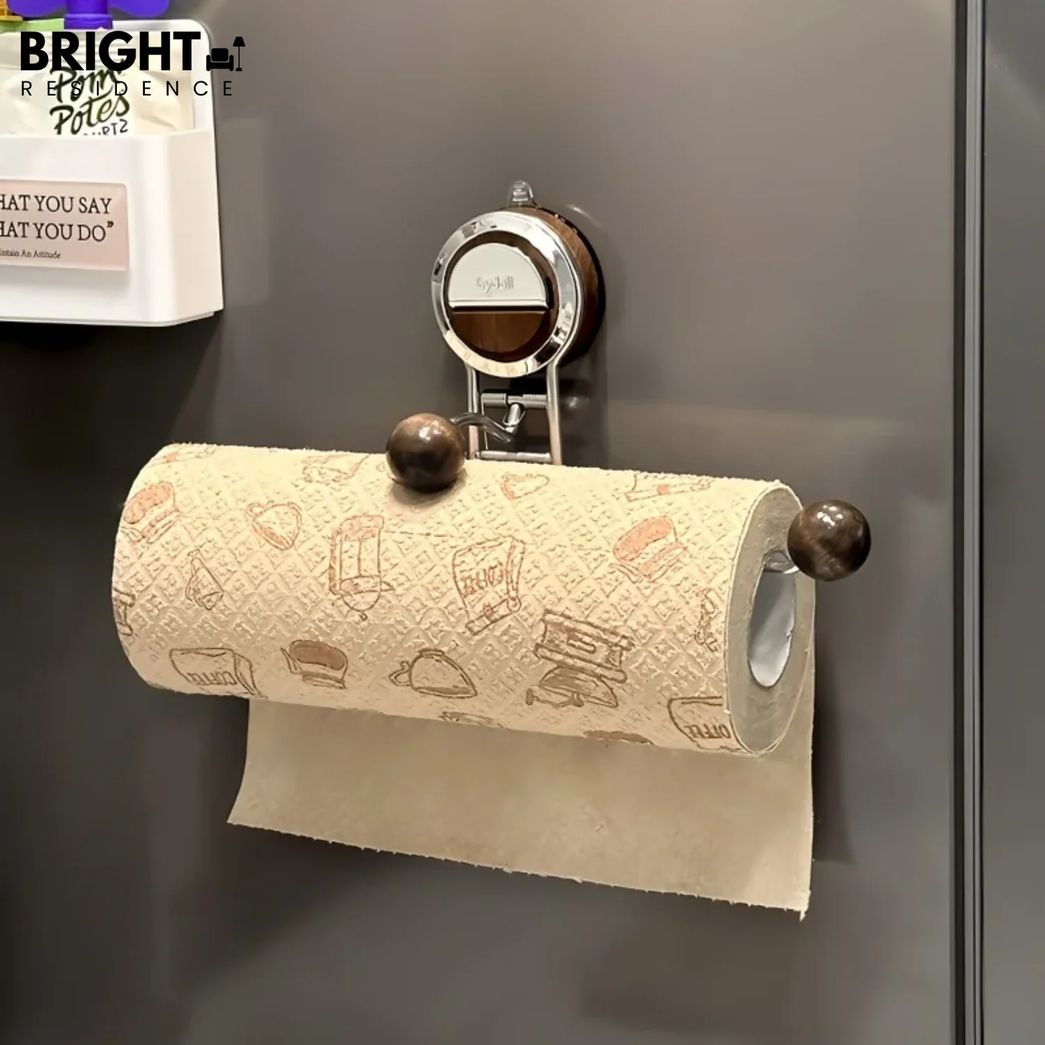PaperRoll – No-Drill Paper Towel Holder, with Style! - Image 5