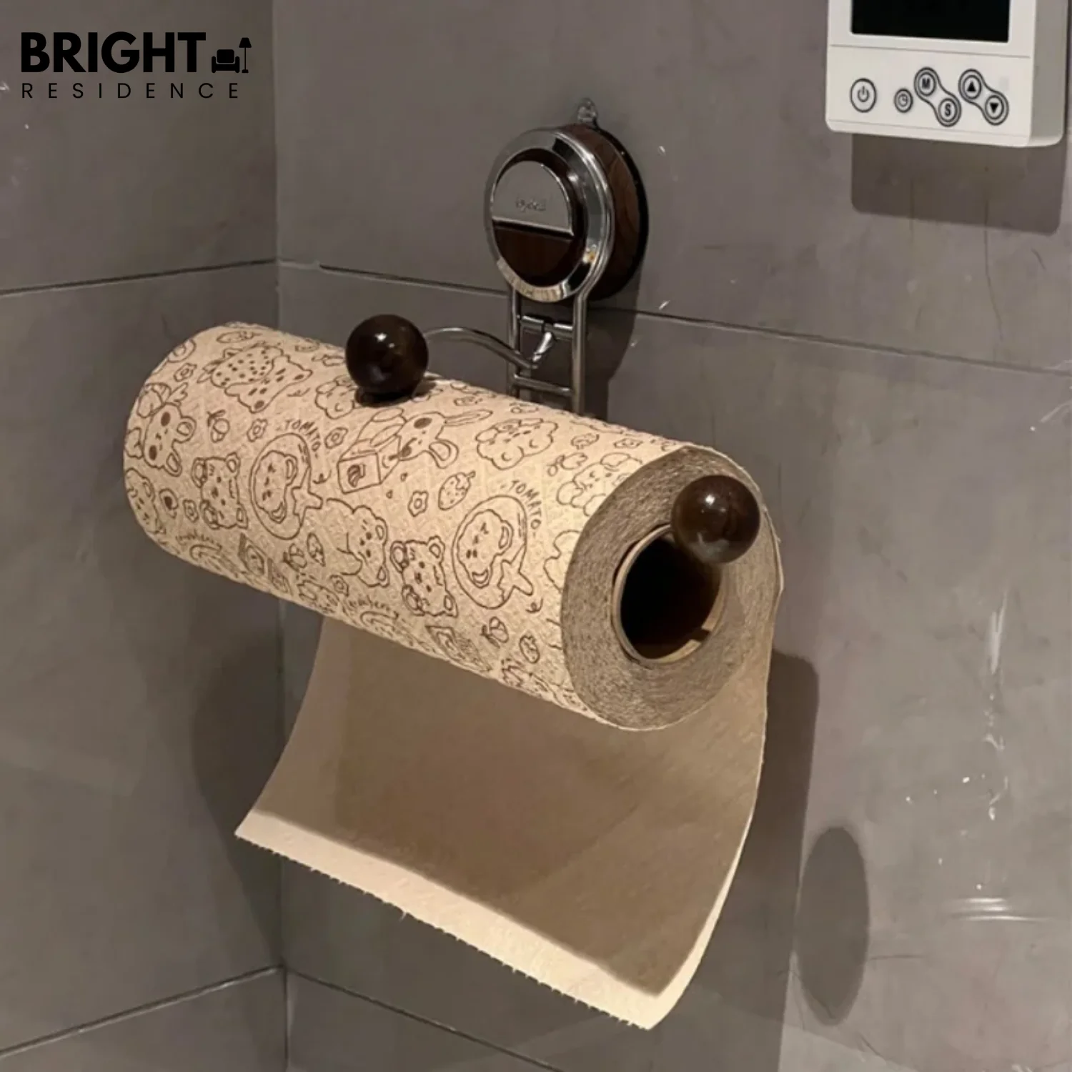 PaperRoll – No-Drill Paper Towel Holder, with Style! - Image 6