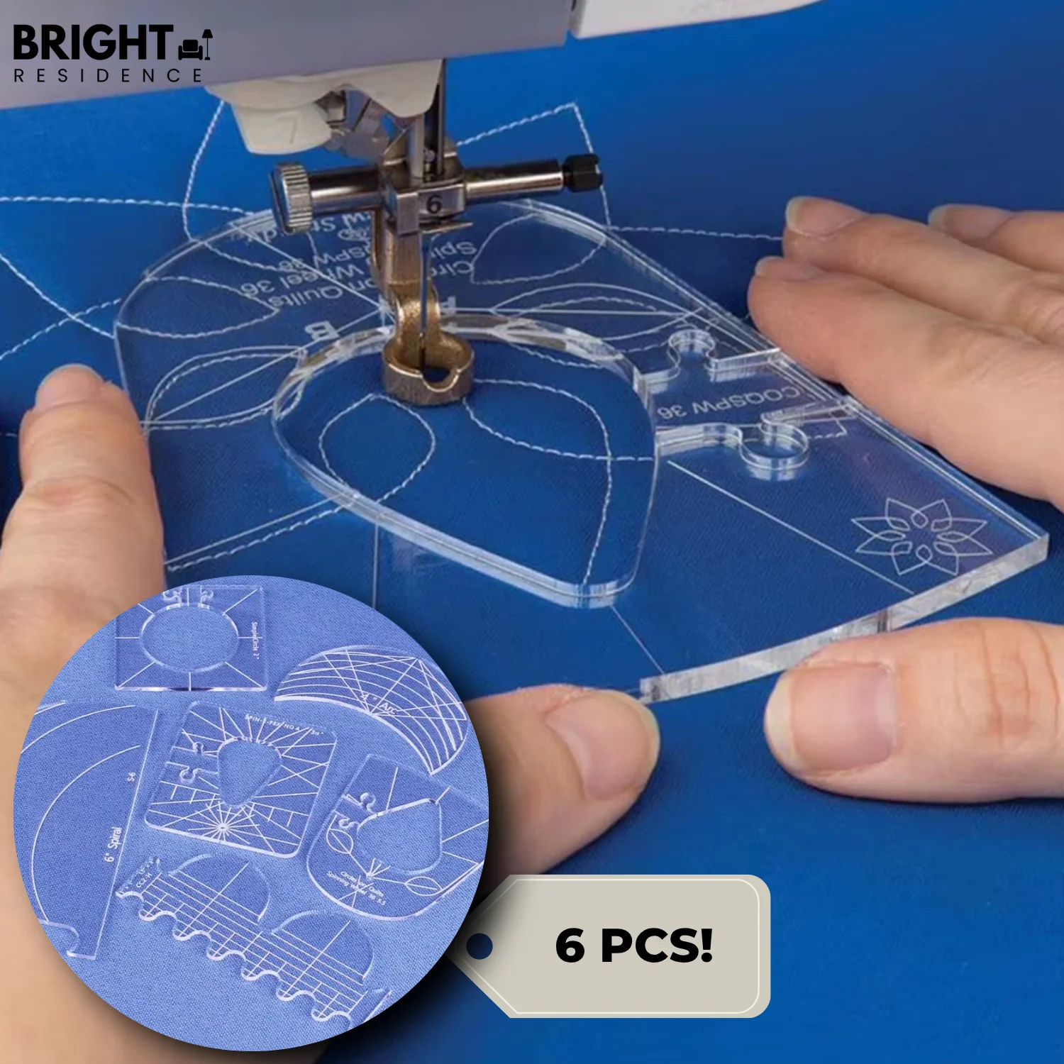 PatchBloom™ - DIY kit for patchworkers